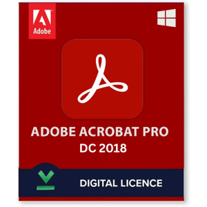 Adobe Acrobat Pro DC 2018 (Windows PC) - Lizenz auf Lebenszeit