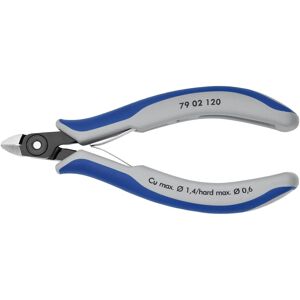 KNIPEX 79 02 120 Präzisions-Elektronik-Seitenschneider brüniert 120 mm)