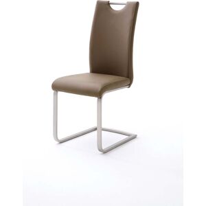 MCA Schwingstuhl mit Griffloch Paulo (4er-Set) - cappuccino