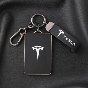 TPU Leder Auto NFC Schlüssel etui Abdeckung Schutz halter Shell Anhänger für Tesla Modell 3 Modell s Modell x Modell y schlüssel loses Autozubehör