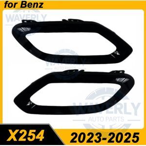 NONE Für 2023–2025 Mercedes Benz W254 X254 GLC Heck-Hals-Zierrahmen, Chrom/Schwarz, 2548851503, 2548851603, 2548858300, 2548858400