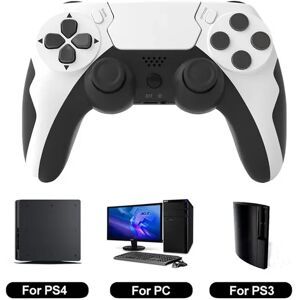 GAMINJA P48 Wireless Gamepad mit Sechs-Achsen-Gyroskop-Game-Controller für PS4 PS3-Konsole gewinnt 7 8 10 Dual-Vibrations-PC-Joystick