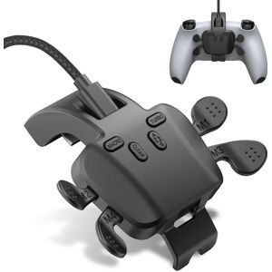 NONE IWGAME Plug-and-Play-Paddel für PS5-Controller, 4 hintere Tastenbefestigung, unterstützt Turbo, Schlüsselwechsel, programmierbare Funktionen