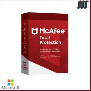 McAfee Total Protection - 5 Devices 1 Year Key Premium Antivirus & Security