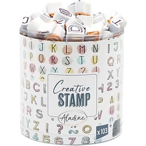 STAMPO Scrap Stempel "Buchstaben und Zahlen"