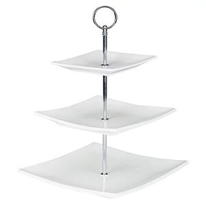 buttinette Etagere, 3-stöckig, 36 cm hoch