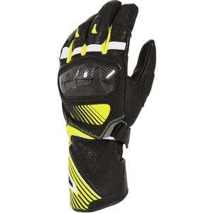 Macna Airpack Motorrad Handschuhe - Schwarz Gelb - M - unisex