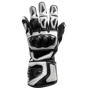 IXS Sport RS-300 2.0 Motorradhandschuhe - Schwarz Weiss - S - unisex