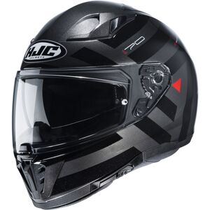 HJC i70 Watu Helm - Schwarz Grau - 2XL - unisex