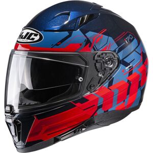 HJC i70 Alligon Helm - Rot Blau - S - unisex