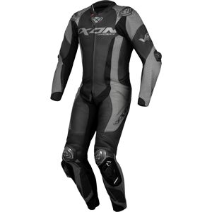 Ixon Vortex 3 1-Teiler Motorrad Lederkombi - Schwarz Grau - S - unisex