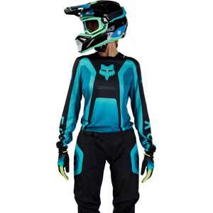 FOX 180 Ballast Damen Motocross Jersey - Schwarz Blau - L - female