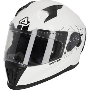 Acerbis X-Way Solid Helm - Weiss - S - unisex