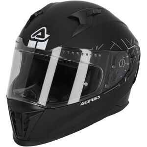 Acerbis X-Way Solid Helm - Schwarz - XS - unisex