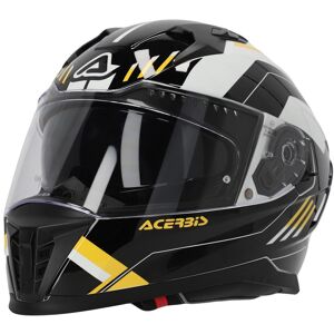 Acerbis X-Way Graphic Helm - Schwarz Gelb - M - unisex