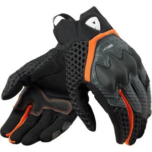 Revit Veloz Motorrad Handschuhe - Schwarz Orange - M - unisex