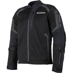 Klim Induction Pro 2025 Perforierte Motorrad Mesh Leder-/Textiljacke - Schwarz - XL - male