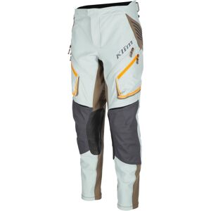 Klim Sedona Enduro Mesh Damen Motorrad Leder-/Textilhose - Grau Braun - XL 36 - male