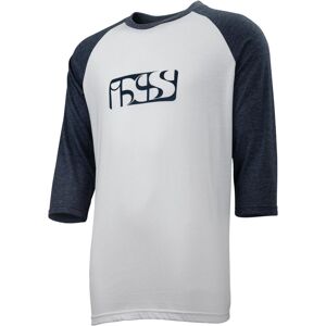 IXS Brand Tee 3/4 T-Shirt - Weiss - M - unisex