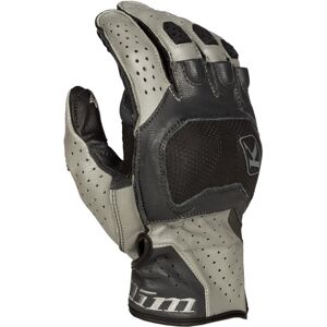 Klim Badlands Aero Pro Short 2023 Motorrad Handschuhe - Schwarz Grau - XL - male