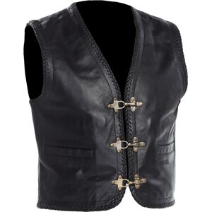 Richa Sadic Gilet Motorrad Weste ohne Schnürung - Schwarz - 8XL - male