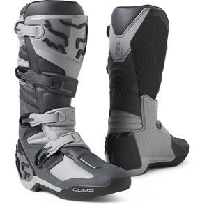 FOX Comp Motocross Stiefel - Grau - 49 - unisex