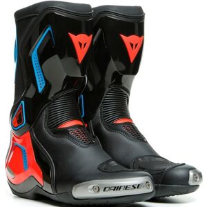 Dainese Torque 3 Out Motorradstiefel - Schwarz Rot Blau - 43 - unisex