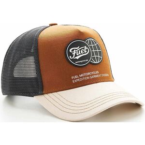 Fuel Logo Trucker Kappe - Braun - Einheitsgröße - unisex