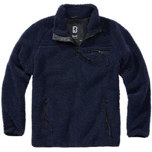 Brandit Teddyfleece Pullover - Blau - 4XL - male