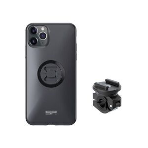 SP Connect Komplettpaket Moto Bundle am Rückspiegel montiert - iPhone 11 Pro Max - unisex