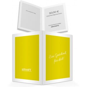 stilwahl. Ein Geschenk für dich! (Gutschein zum Ausdrucken)