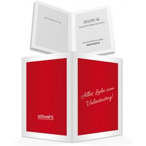 stilwahl. Alles Liebe zum Valentinstag! (Gutschein zum Ausdrucken)