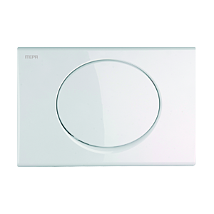 MEPAellipse Betätigungsplatte 420701 Start/Stopp, weiß, für A21/E21