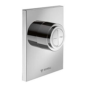 Schell Edition eco WC-Betätigungsplatte 028250699 Kunststoff, verchromt