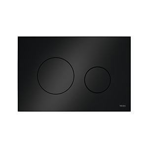 TECE TECEloop WC-Betätigungsplatte 9240924 schwarz, Kunststoff, für 2-Mengentechnik