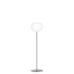 Flos Glo-Ball F1 Stehleuchte silber