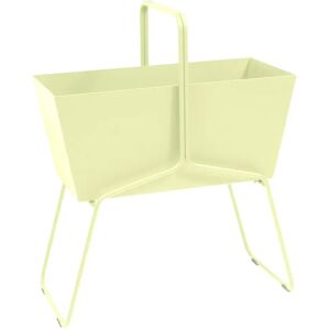 Fermob Basket Blumenkasten hoch zitronensorbet