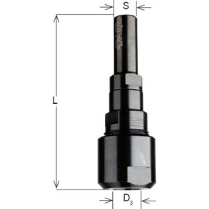 AKE Verlängerung C796 12 x 12 x 81 mm