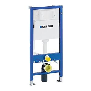 Geberit Duofix Basic Wand-WC-Element 458103001 BH 112cm, Betätigung vorne, mit Delta Unterputz-Spülkasten 12 cm