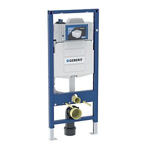 Geberit Duofix Wand-WC-Element 111025001 BH 120cm, 2 Wasseranschlüsse, mit Sigma UP-Spülkasten 12 cm