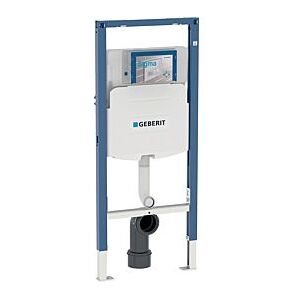 Geberit Duofix Stand-WC-Element 111915005 BH 112cm, mit Sigma Unterputz-Spülkasten 12cm, für Kinder-WC