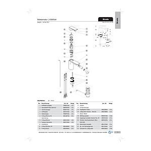 Ideal Standard STRADA, Multiport Kart., F960874AA Chrom