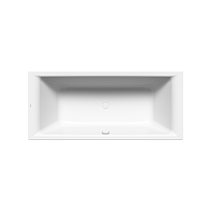 Kaldewei Puro duo Badewanne 266430003701 180x80cm, Überlauf mittig, Antislip Perl-Effekt, schwarz