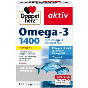 Doppelherz Omega-3 1.400 Kapseln 120 St