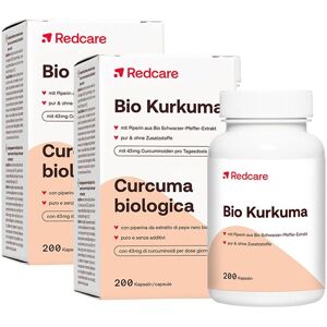 Redcare von Shop Apotheke Redcare Bio Kurkuma Doppelpack 2x200 St Kapseln