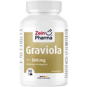 ZeinPharma Graviola Kapseln 500 mg/Kap.reines Blattpulv.Peru 90 St