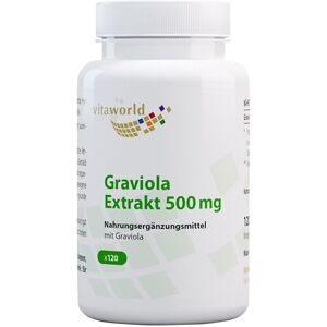 vitaworld Graviola Extrakt 500 mg Kapseln 120 St