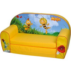 KNORRTOYS.COM """Kindersofa - """"Biene Maja"""""" gelb"
