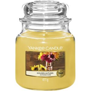 Yankee Candle Raumdüfte Duftkerzen Golden Autumn Classic Medium Glass