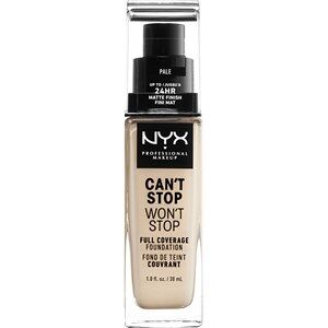 NYX Professional Makeup Gesichts Make-up Foundation Can't Stop Won't Stop Foundation Nr. 28 Warm Honey